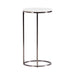 C Table White Pewter 14x9x28 5