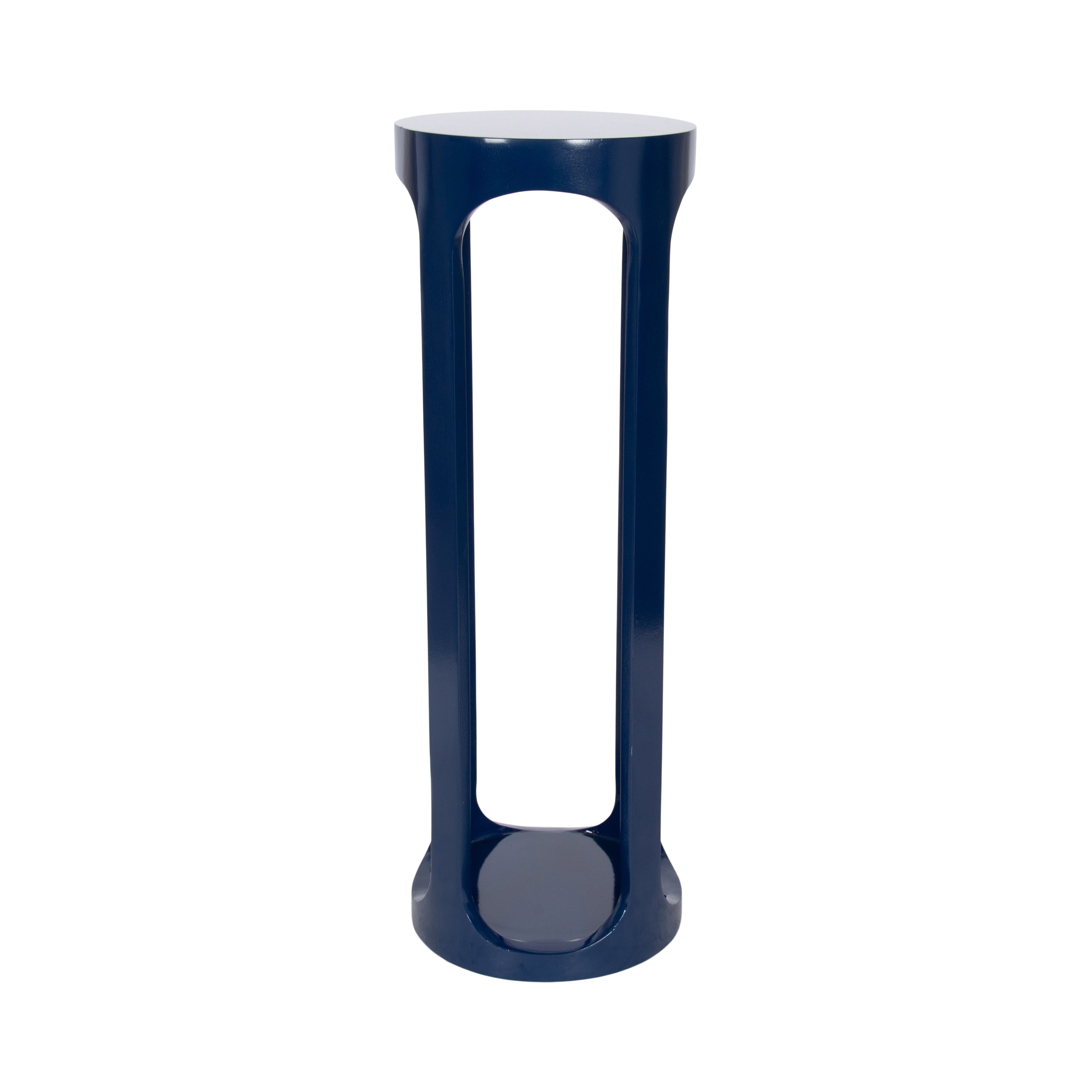 Drink Table Navy Blue 8x8x23 5
