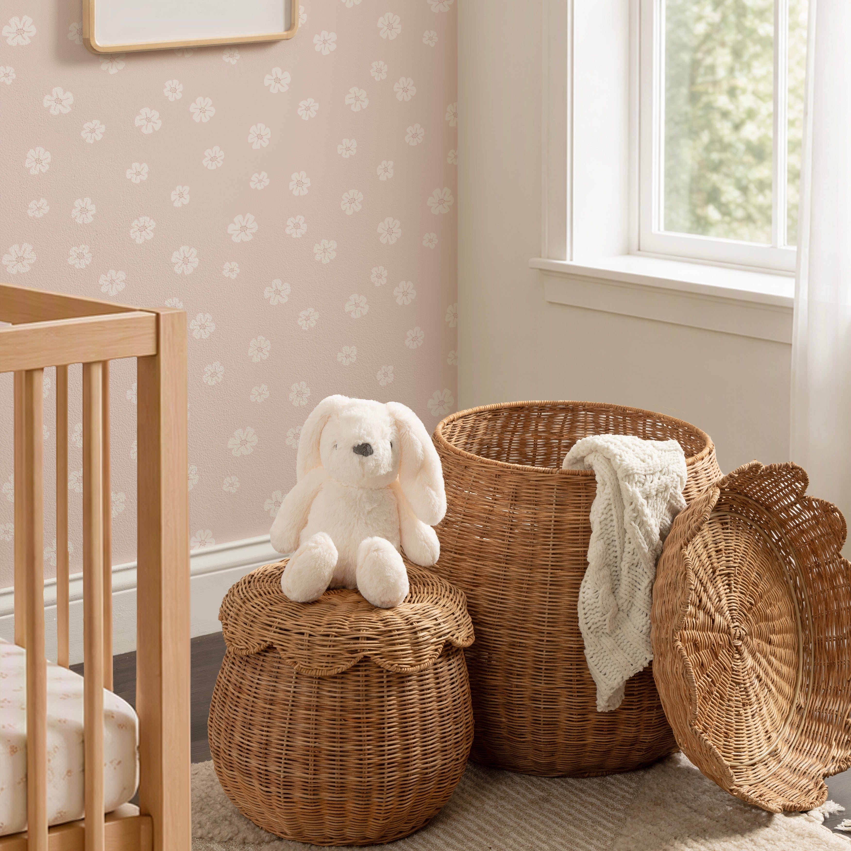 Baskets 2 piece Natural 7