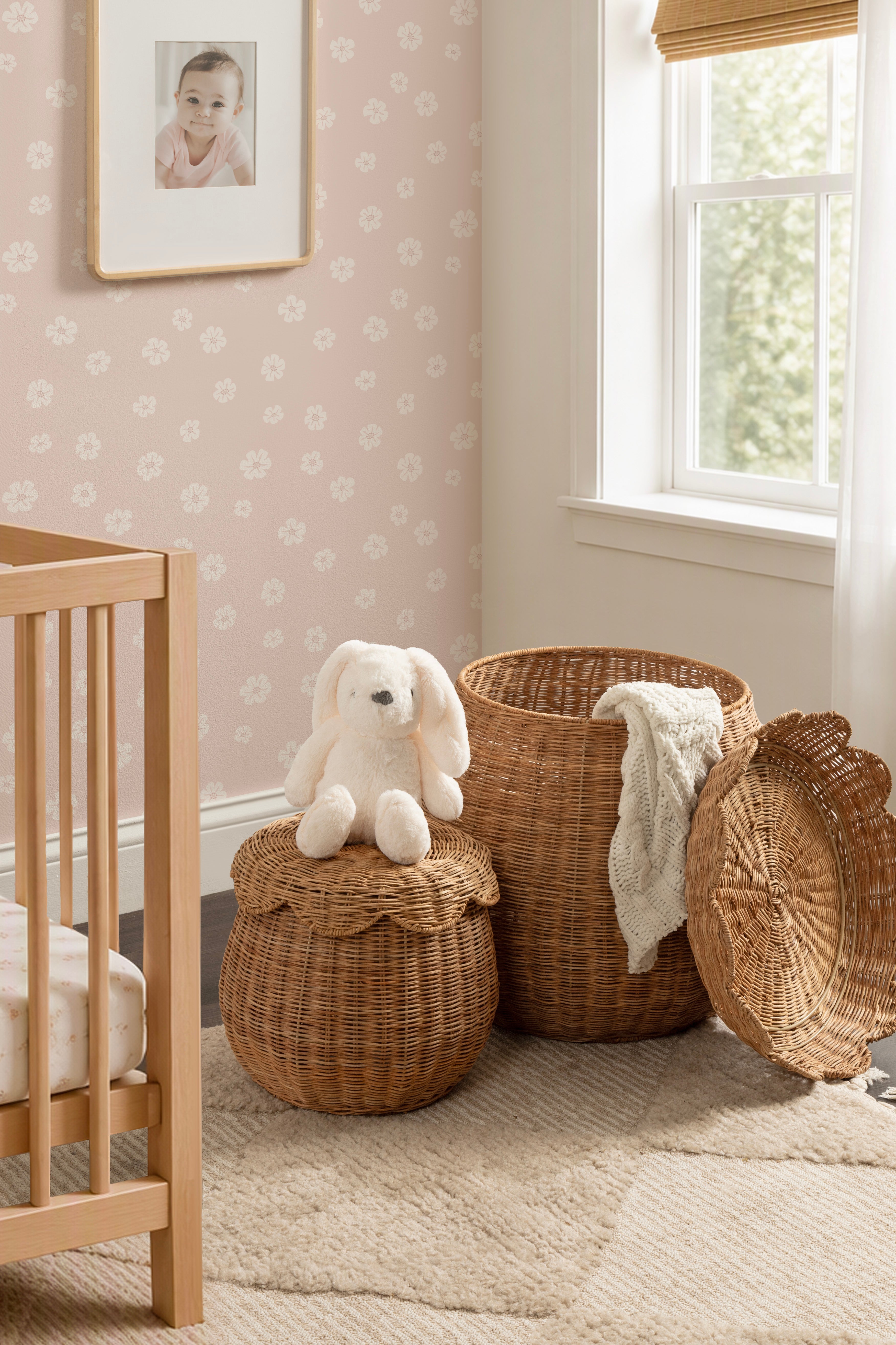 Baskets 2 piece Natural 7
