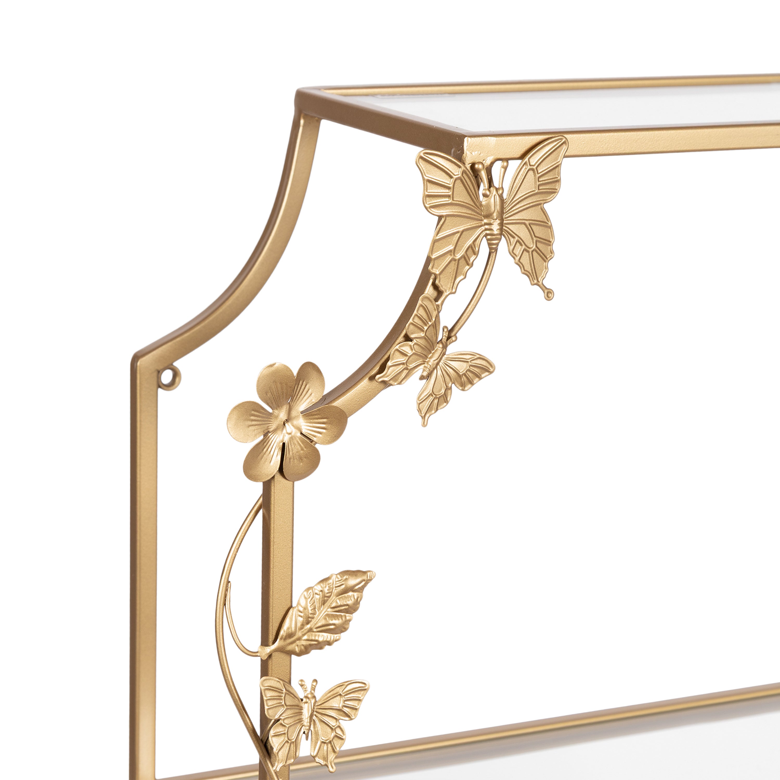 Accent Shelf 20x7x25 Gold 6