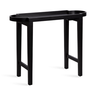 Console Table Black 38x14x30 1
