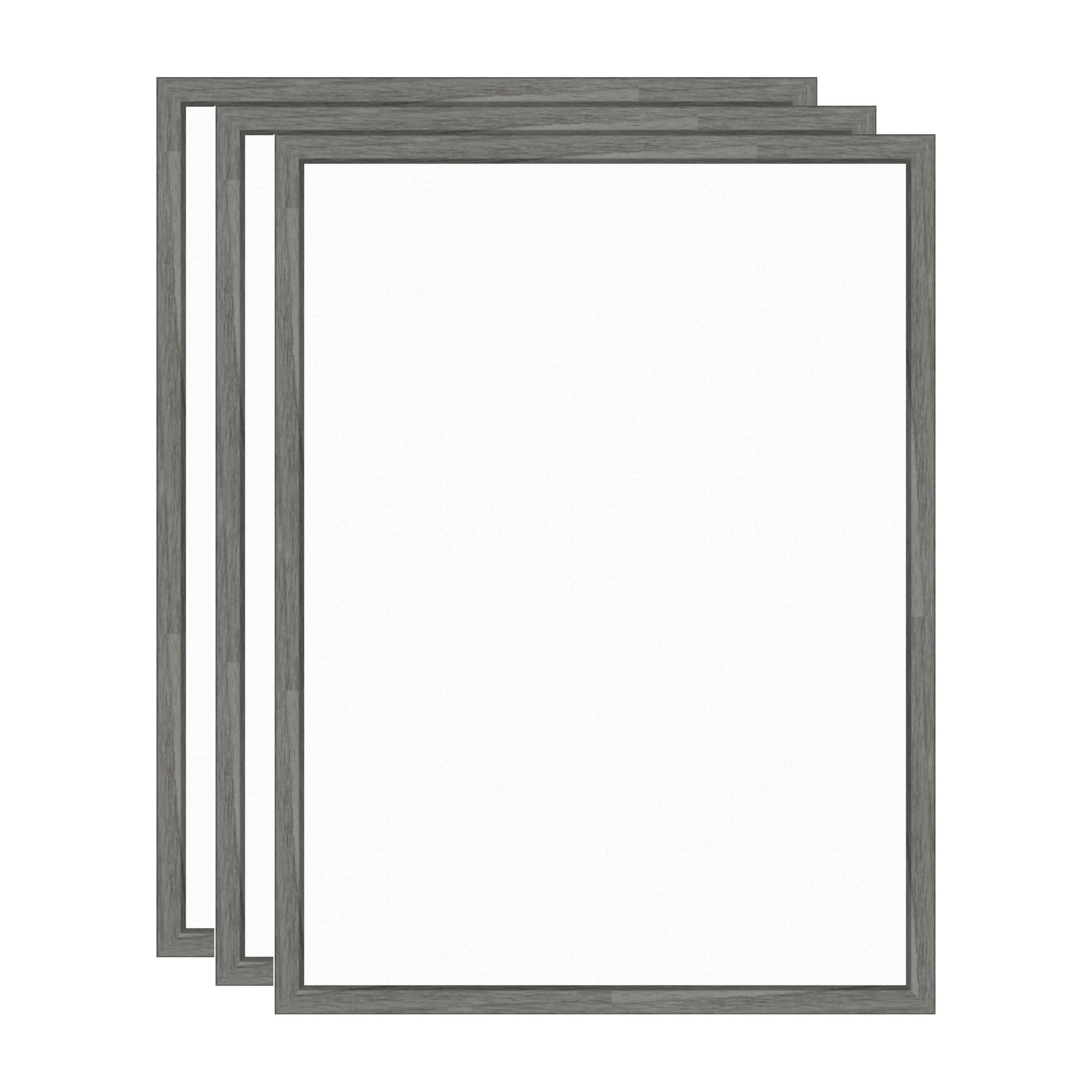 Art Set 3 Piece Set 18x24 Sylvie Graywash 1