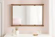 Rectangle Mirror Gold 22x33 7