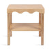 Side Table Natural Beige 23x14x25 5