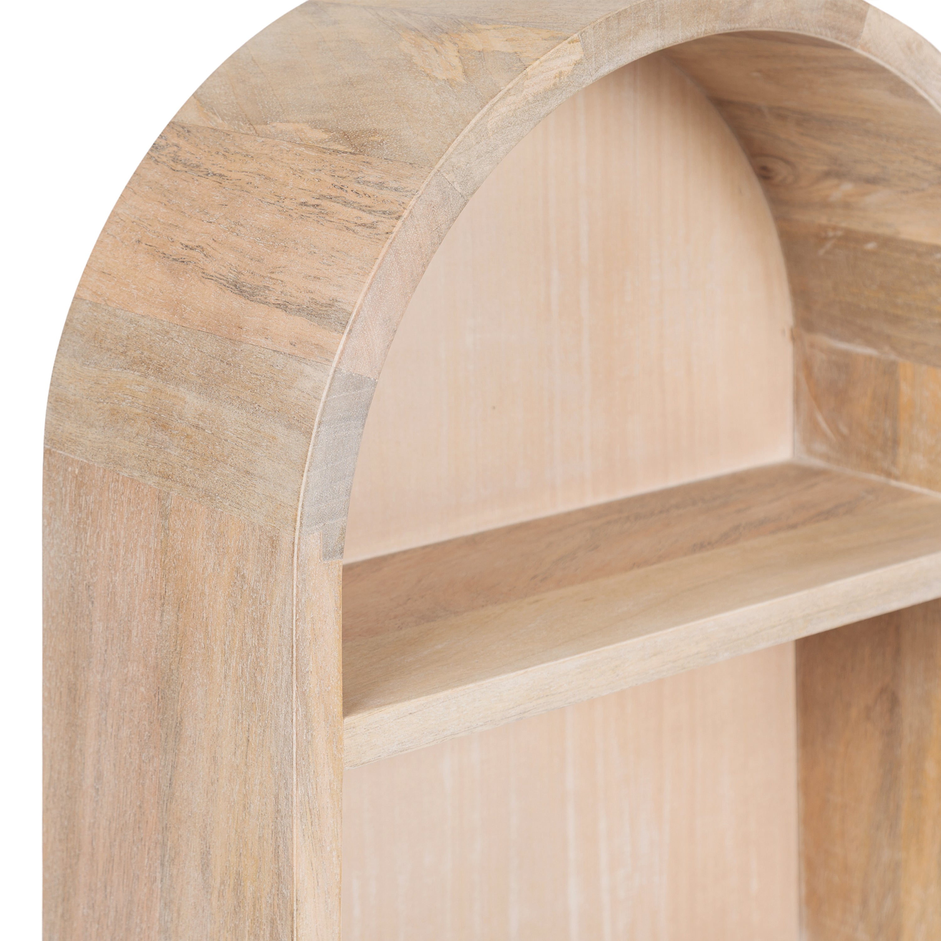 Accent Shelf Natural Beige 16x6x20 3