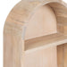 Accent Shelf Natural Beige 16x6x20 3