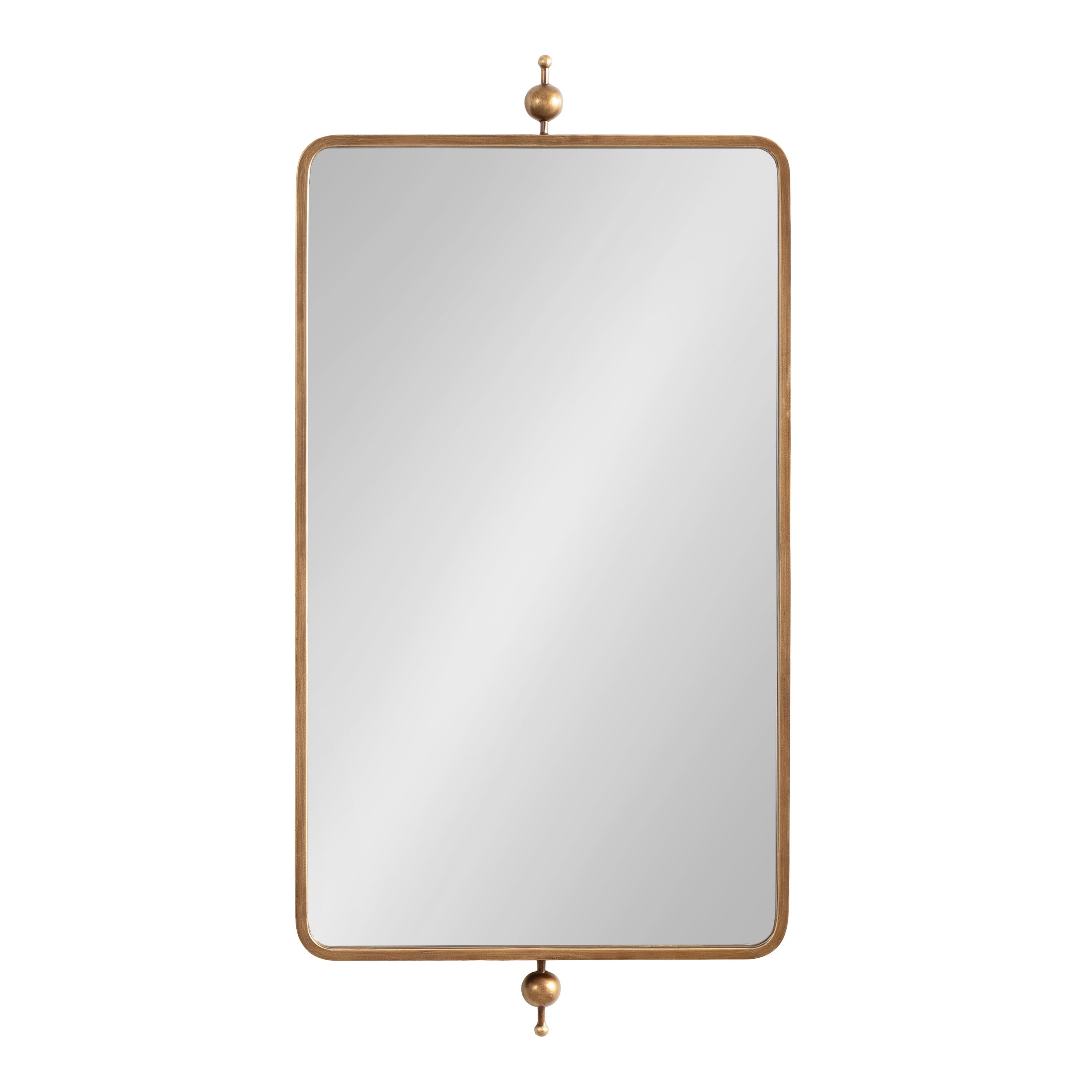 Rectangle Mirror 20x41 Gold 5