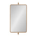 Rectangle Mirror 20x41 Gold 5