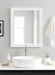 Rectangle Mirror White 21.5x27.5 6