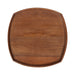 Side Table Walnut Brown 16x16x24 4