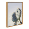 Sylvie Pastel Cactus Framed Canvas by Stephanie Klatt