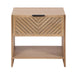 Side Table Natural Beige 22x14x22 5