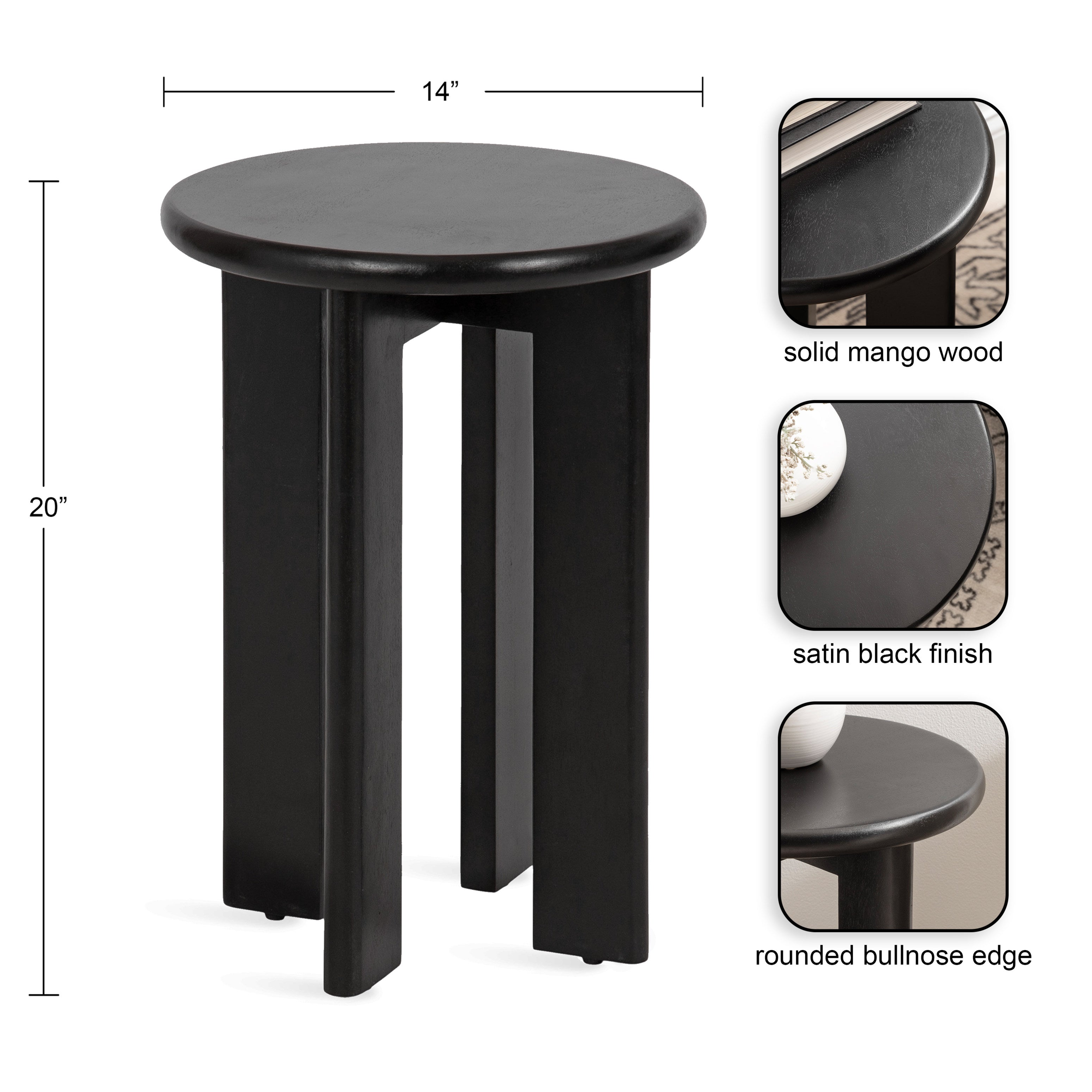 Seebeck Round Side Table