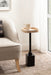 Drink Table Natural Black 10x10x24 7