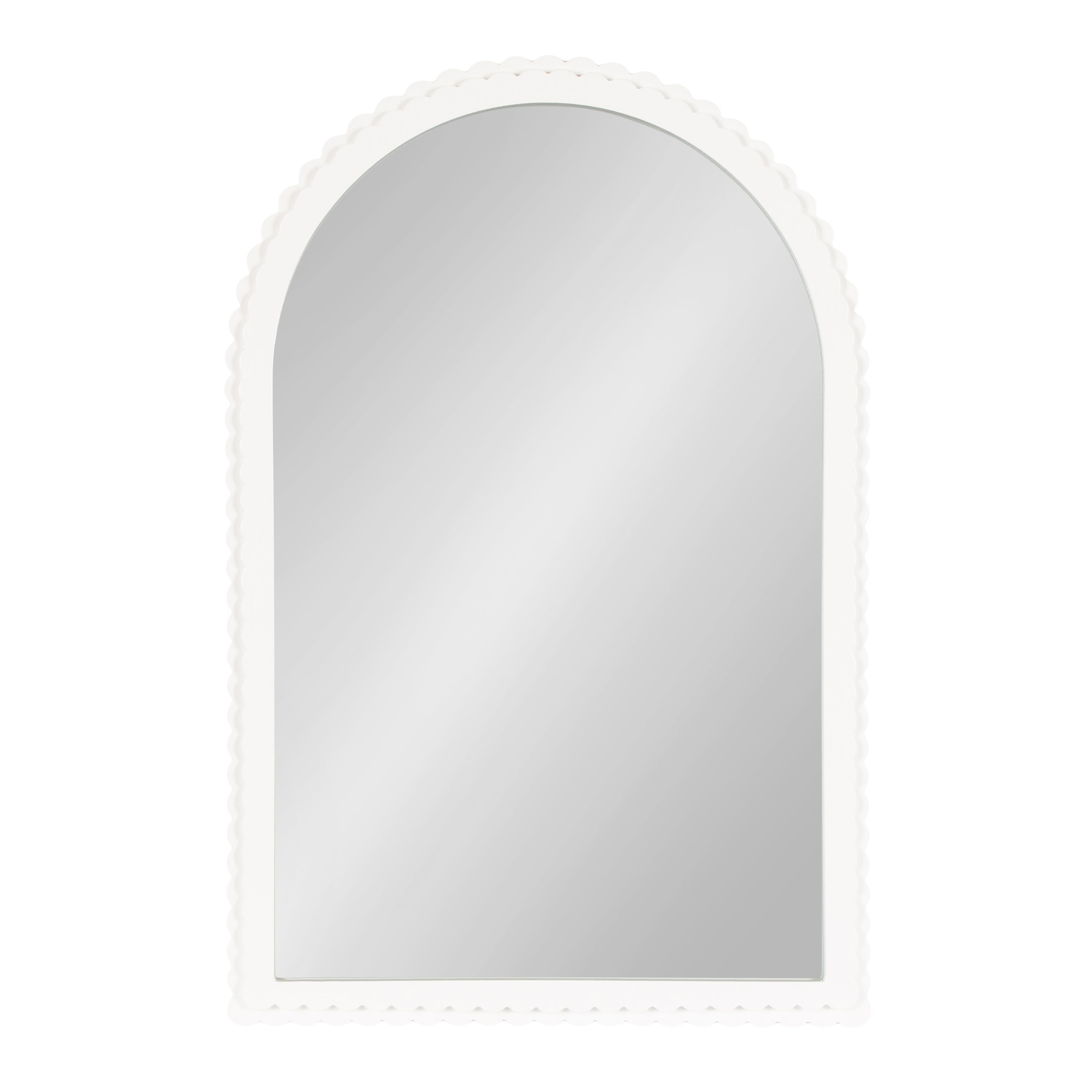 Arch Mirror 20x30 White 5