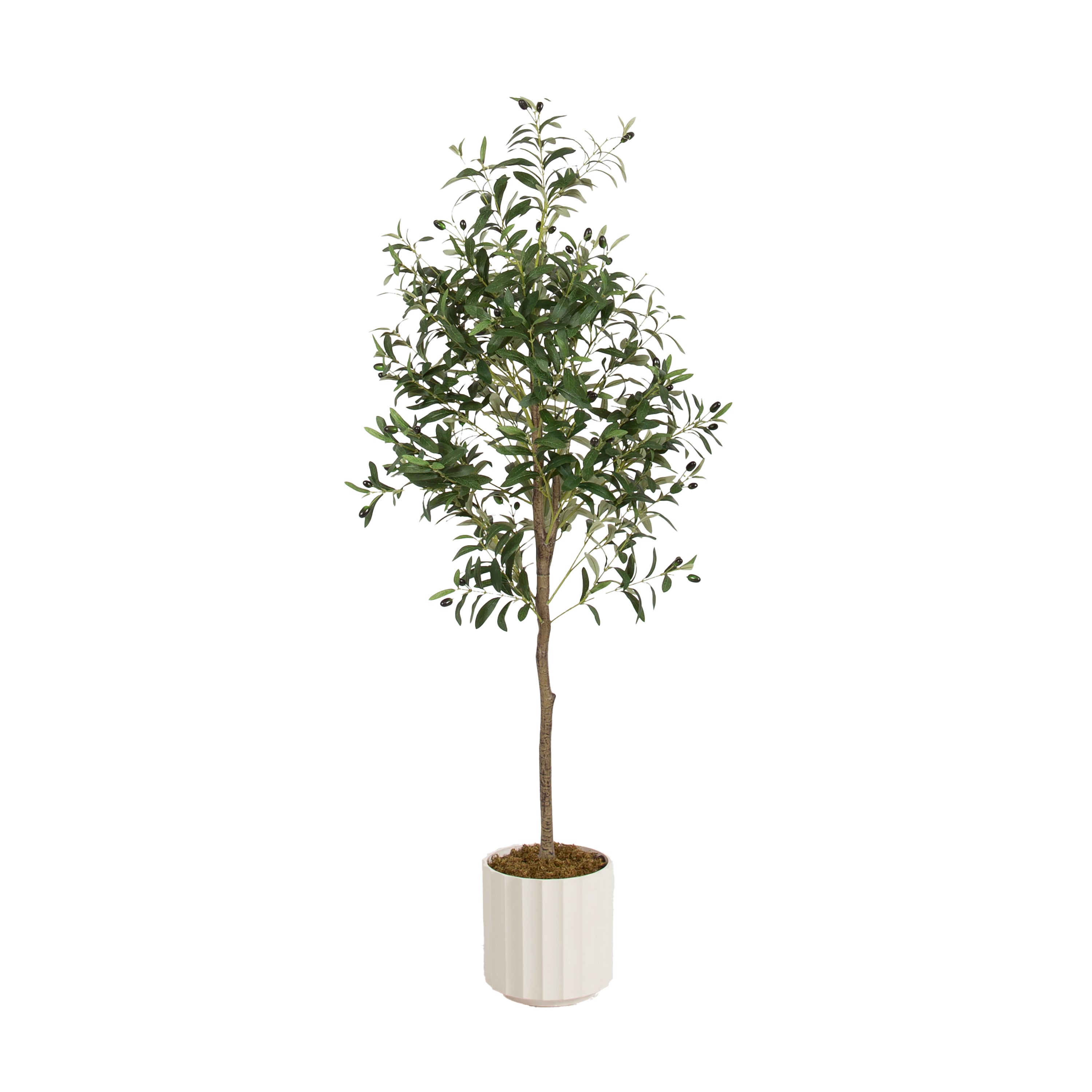 Faux Tree 5' White 1