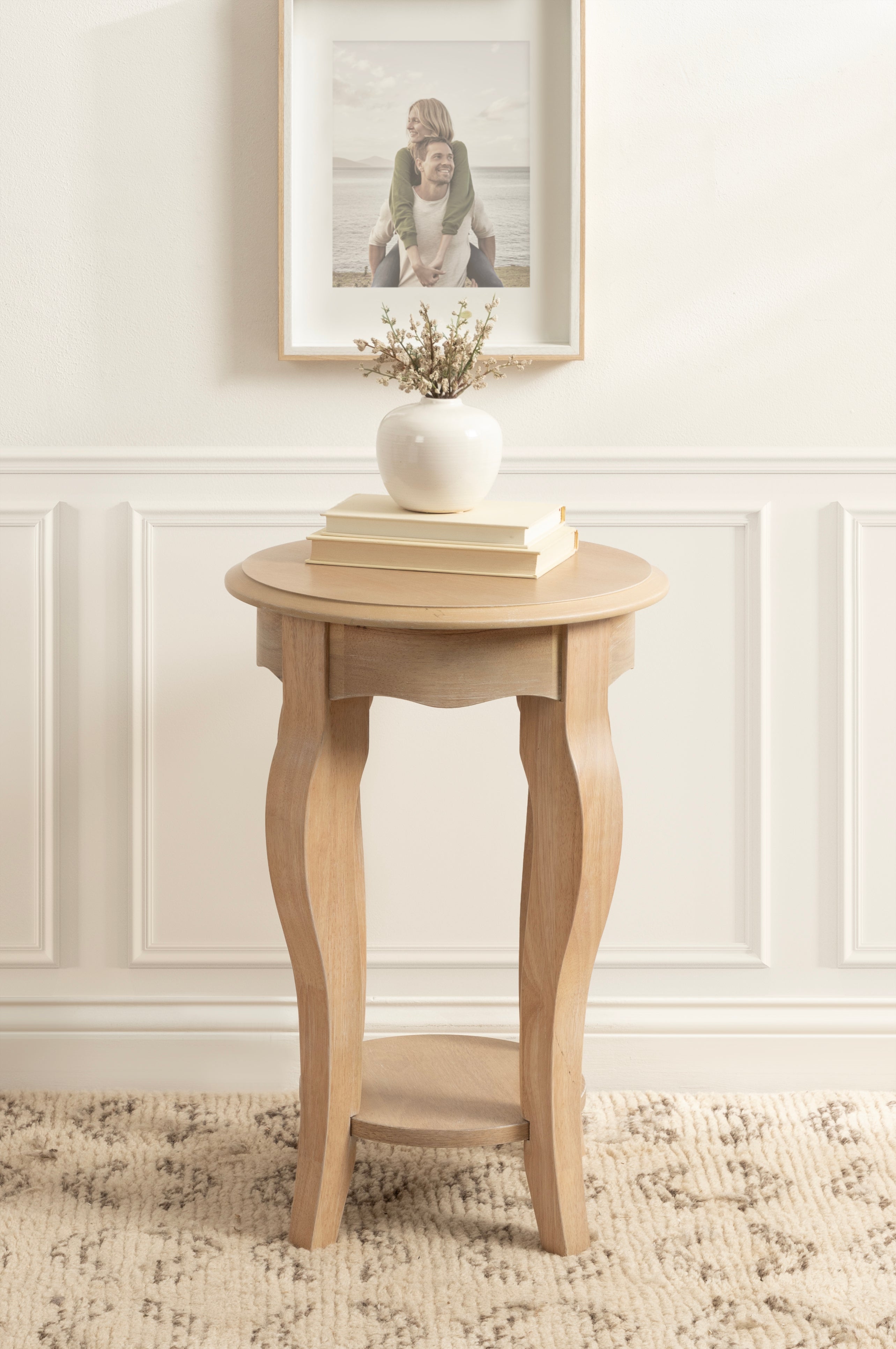 Sutherlin Wood Side Table