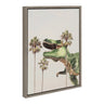 Sylvie Dinosaur Framed Canvas by July Art Prints