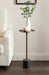 Drink Table Black Gold 10x10x24 6