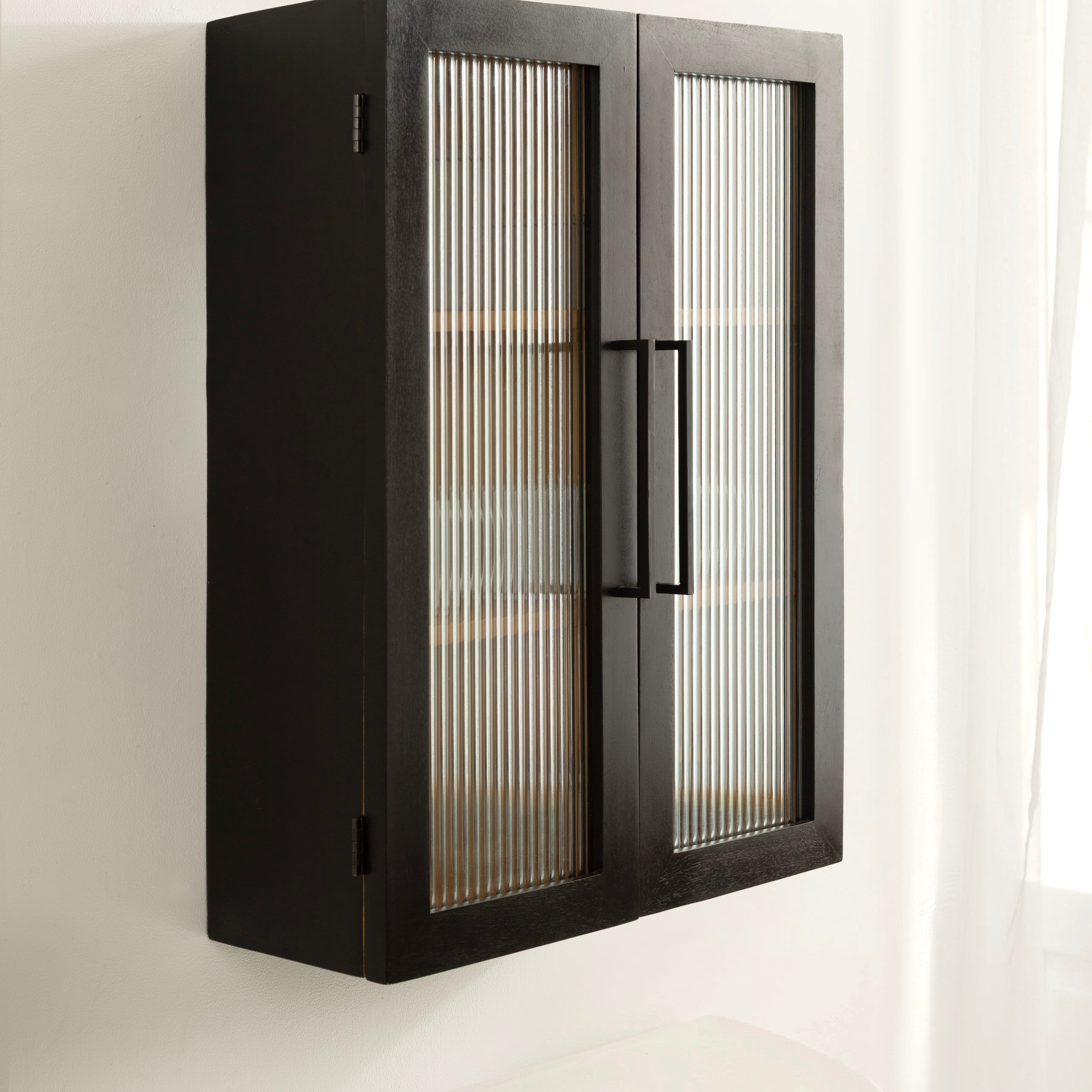 Cabinet 22x9x28 Black Natural 8