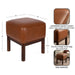 Standard Ottoman Dark Brown 16x16x18 2