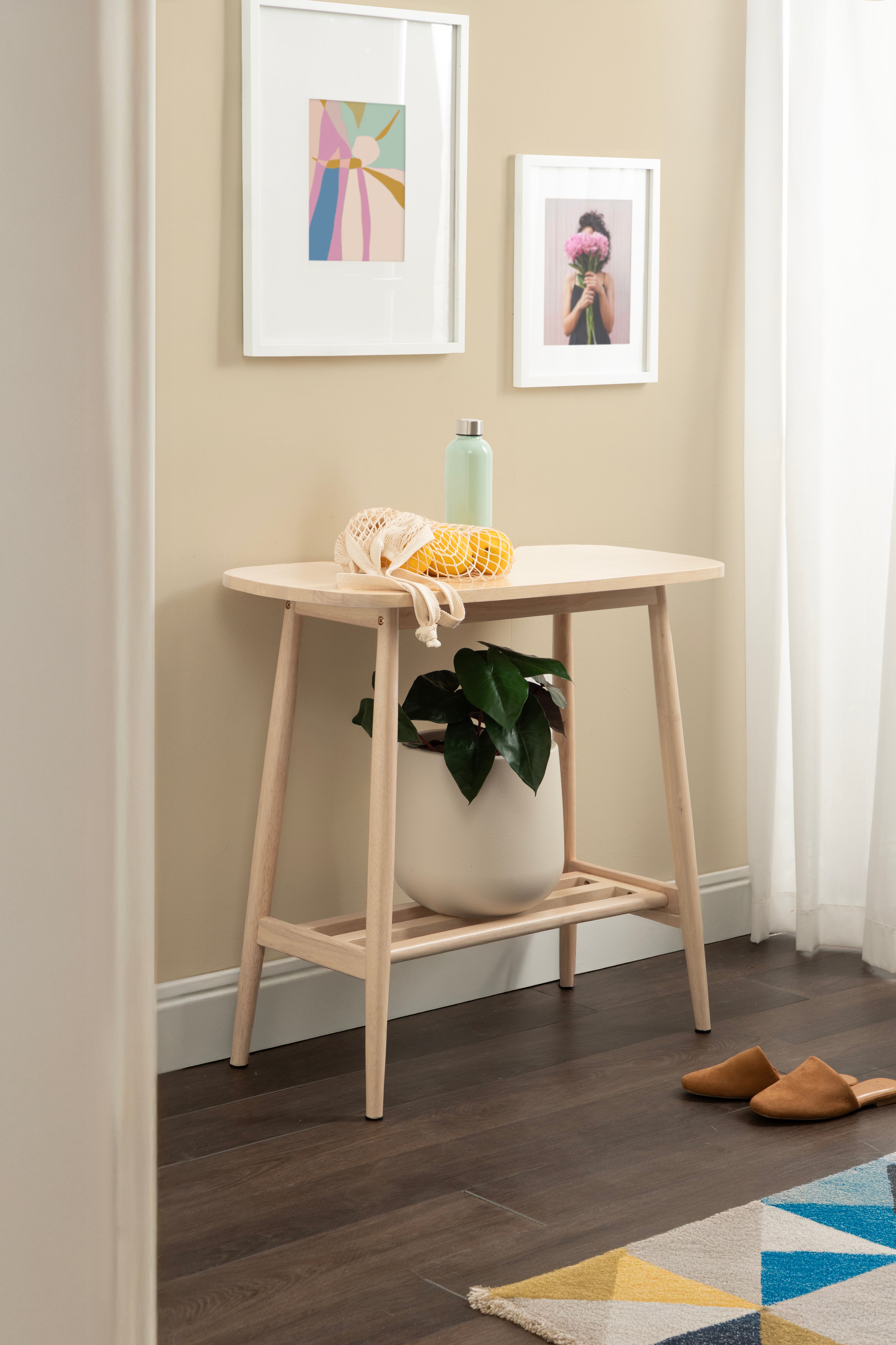 Nilas Wood Console Table
