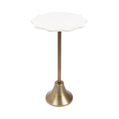 Side Table Gold 14x14x24 1