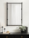 Rectangle Mirror Black 22x33 6