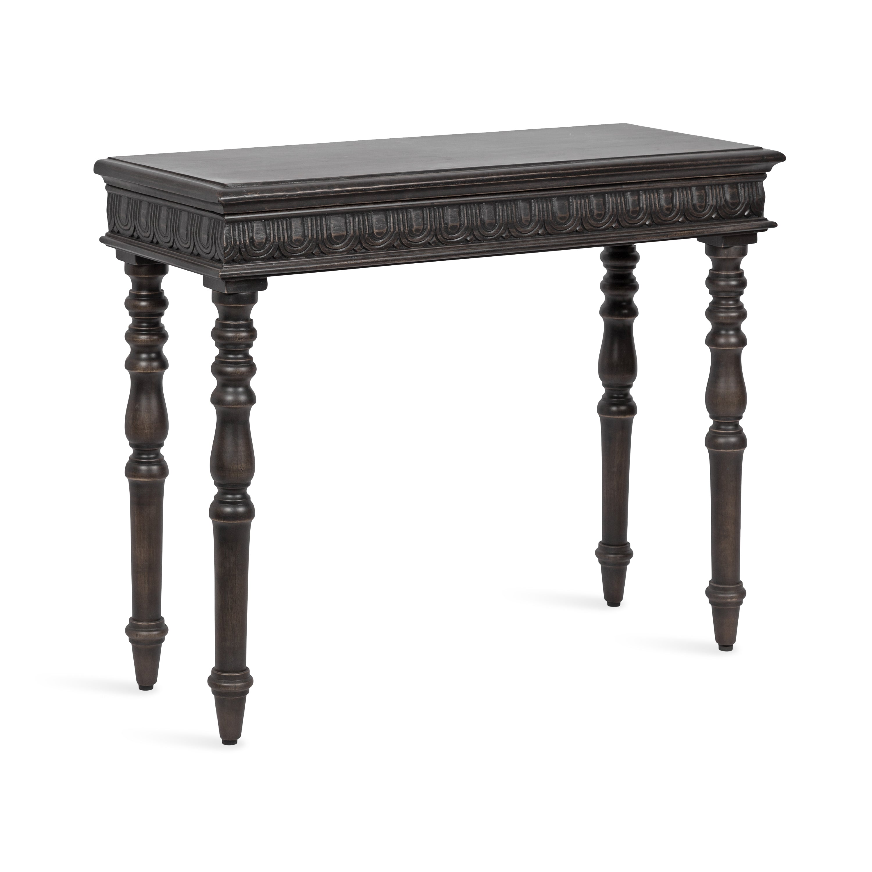 Console Table Dark Brown 36x14x30 1