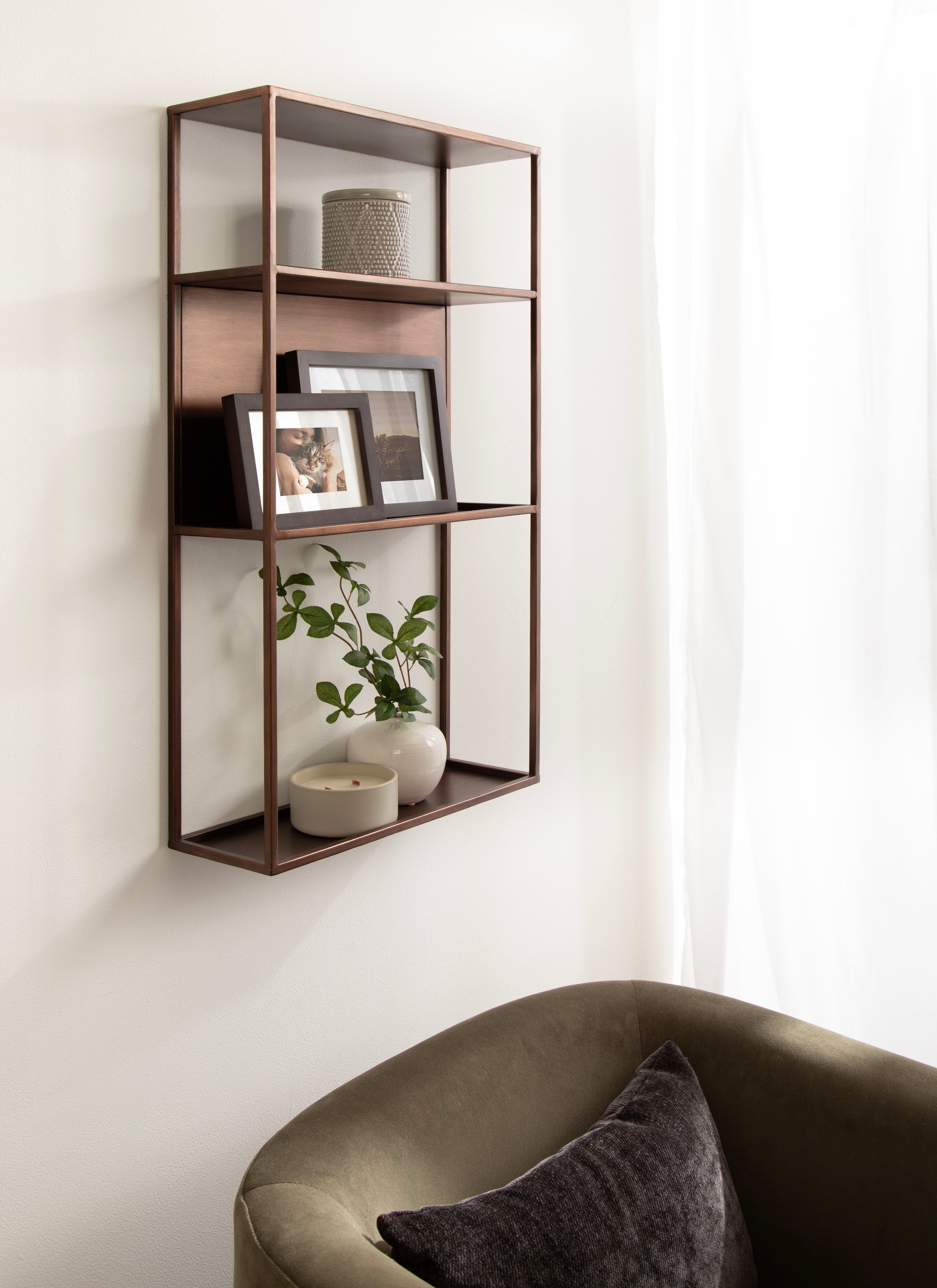 Accent Shelf Bronze 18x32 6