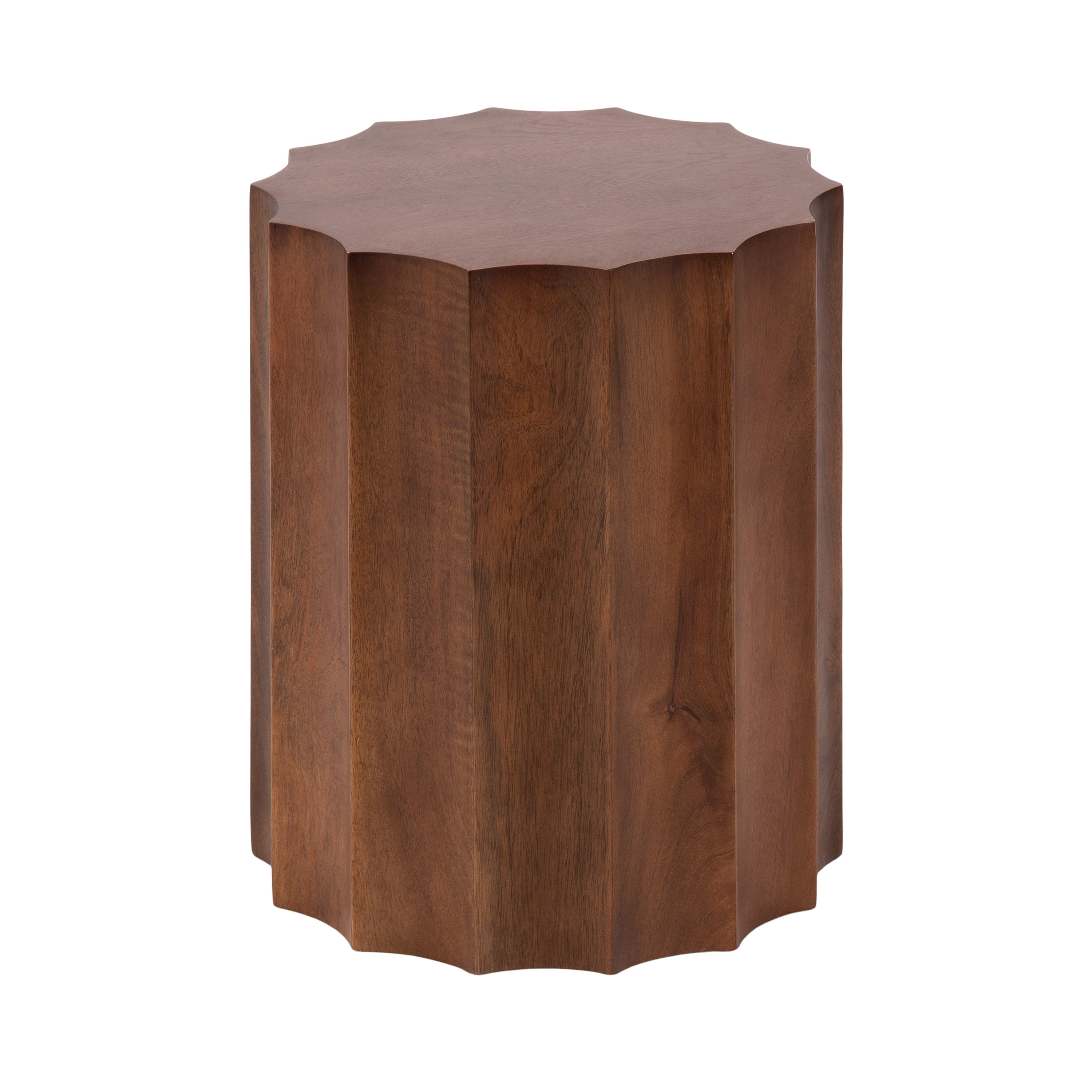 Side Table 15x15x18 Walnut Brown 1
