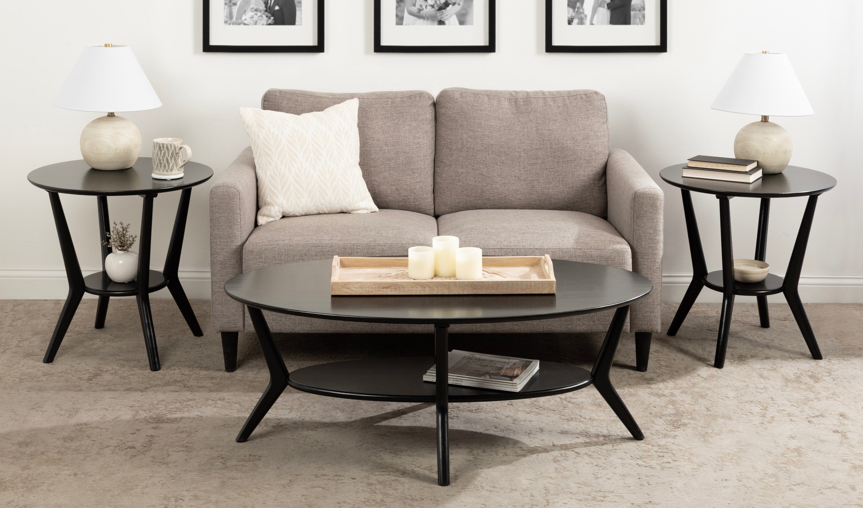 Nylah Oval Coffee Table