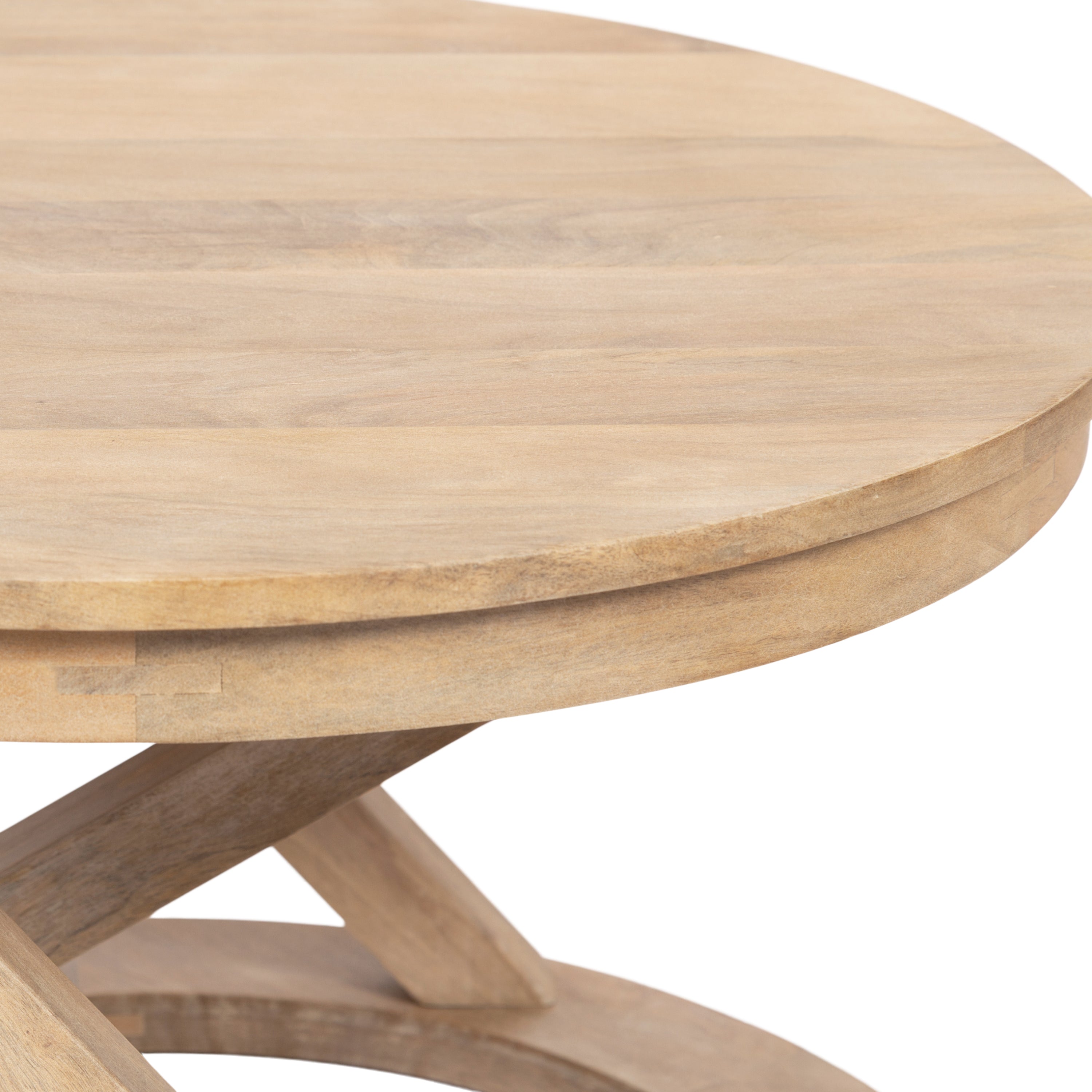 Coffee Table Natural Beige 26x26x16 3