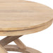 Coffee Table Natural Beige 26x26x16 3