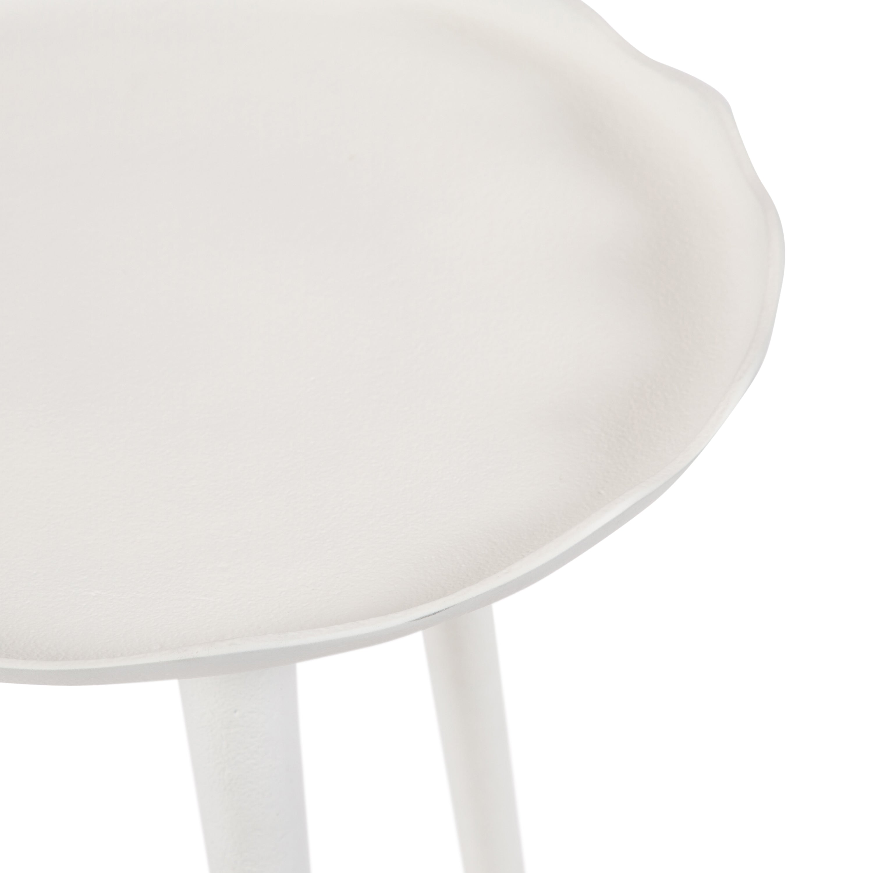Side Table White 15x15x22 3