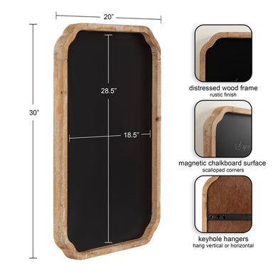 Chalkboard Brown 20x30 2