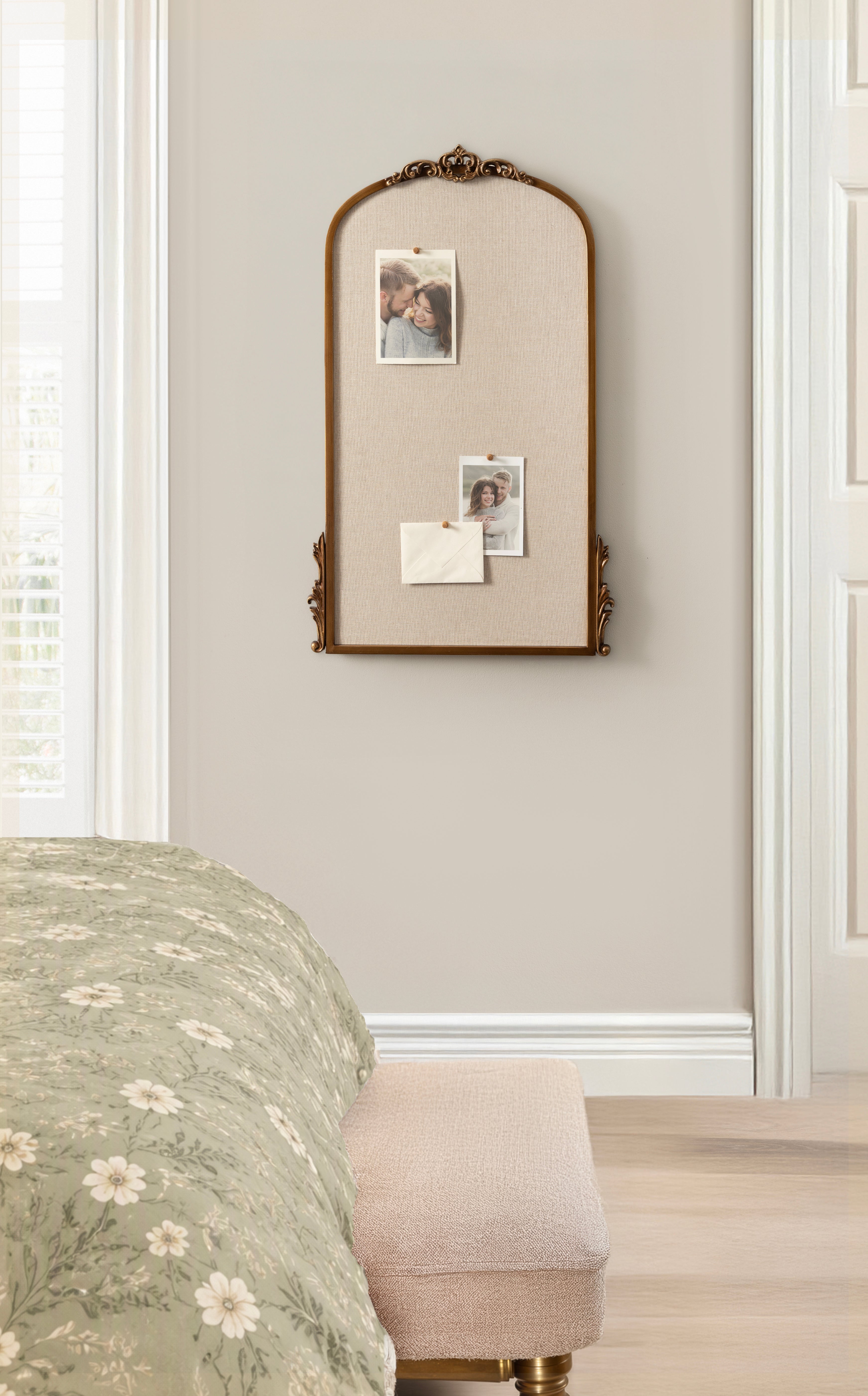 Pinboard 19x31 Gold 6