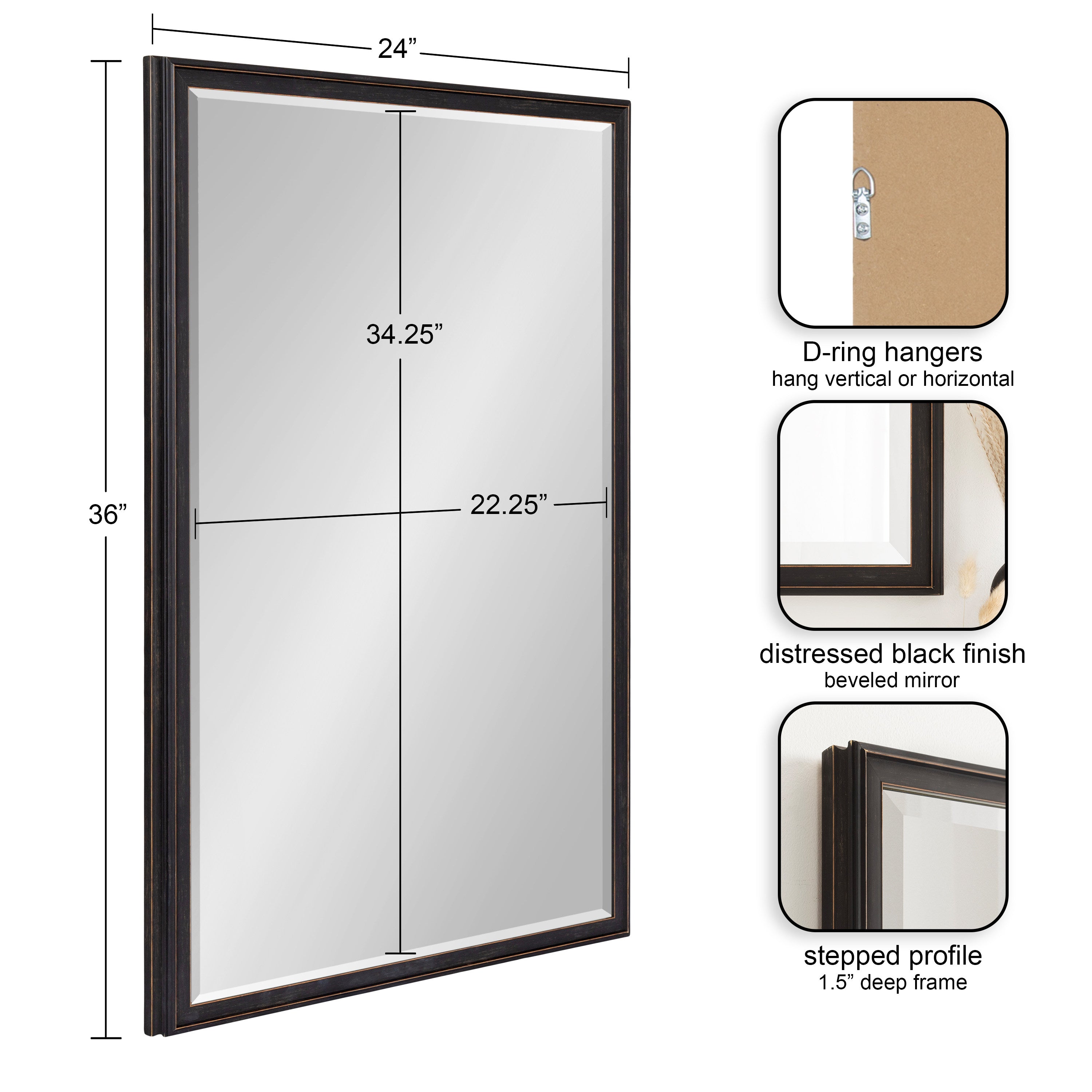 Oakhurst Rectangle Wall Mirror