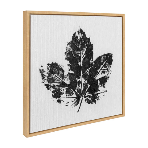 Sylvie Autumns End Invert BW Framed Canvas by Mentoring Positives