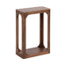 Side Table Walnut Brown 16x8x24 1