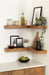 Floating Shelf 2 piece Rustic Brown 7