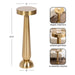 Drink Table 8x8x24 Gold 2