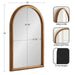 Arch Mirror Gold 20x30 2