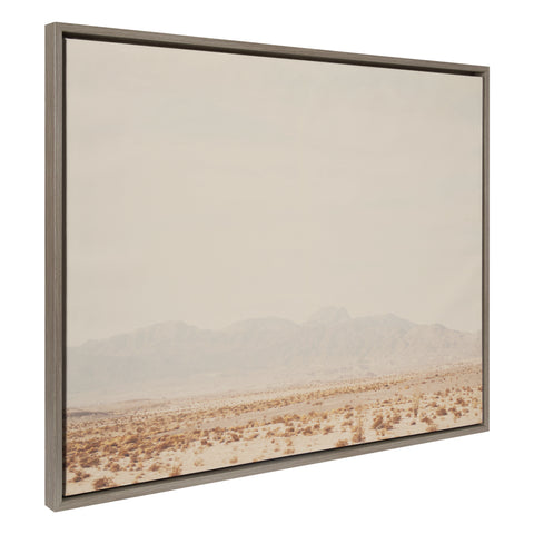 Sylvie California Dreaming Framed Canvas by Laura Evans