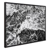 Sylvie West Coast Vernon Black and White Framed Canvas by Pete Olsen