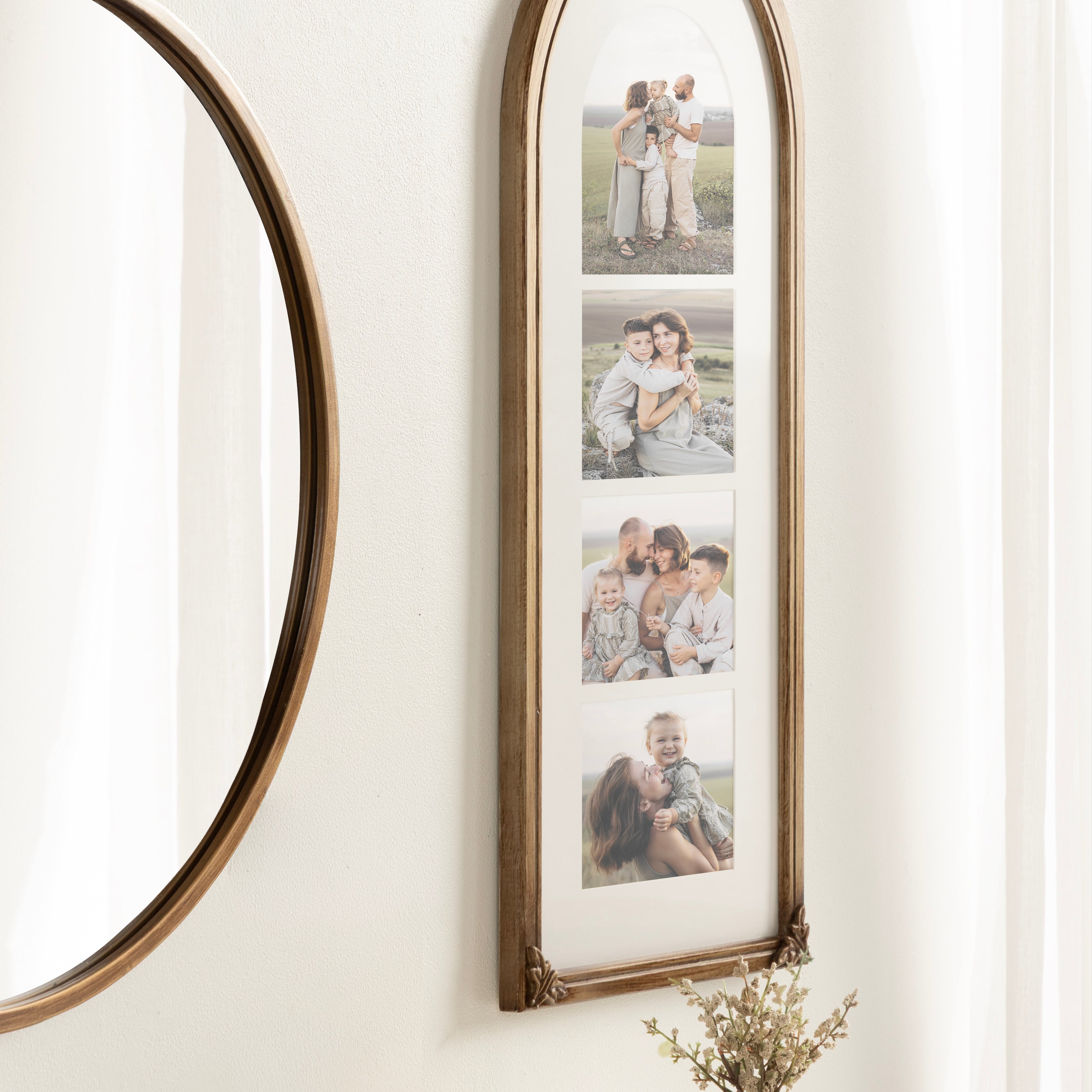 Collage Frame 13x30 Gold 7