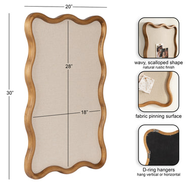 Pinboard Rustic Brown 20x30 2