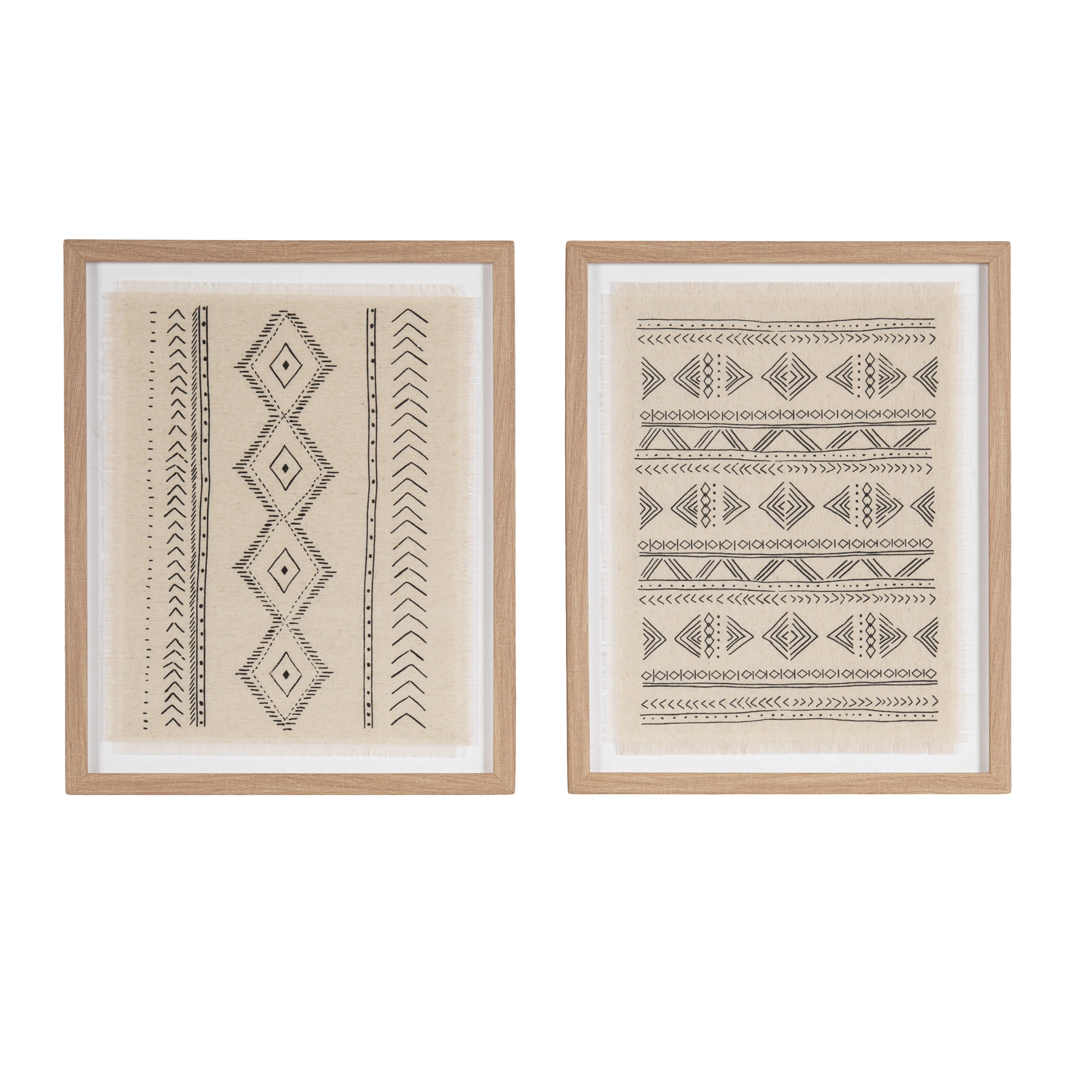 Samori Framed Textile Art Set