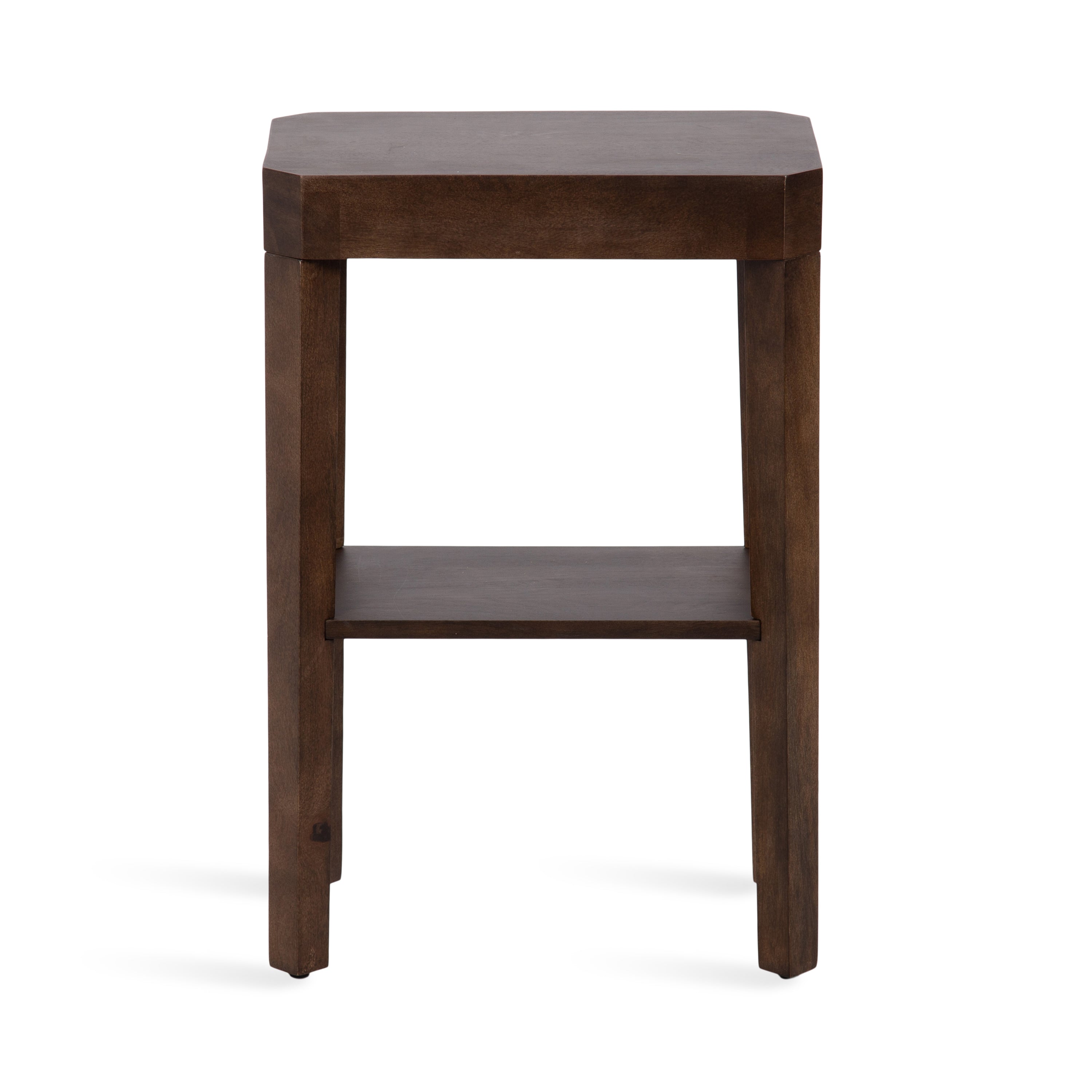 Side Table Dark Brown 16x10x25 5